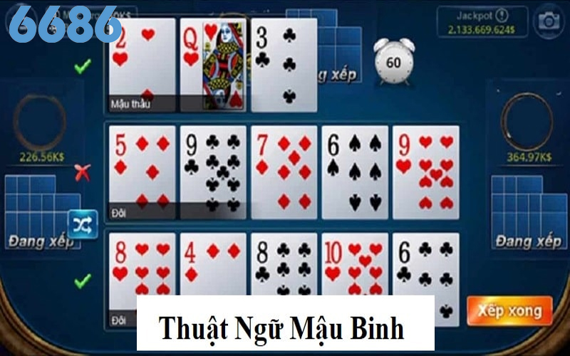 Thuật ngữ cơ bản trong game Mậu Binh